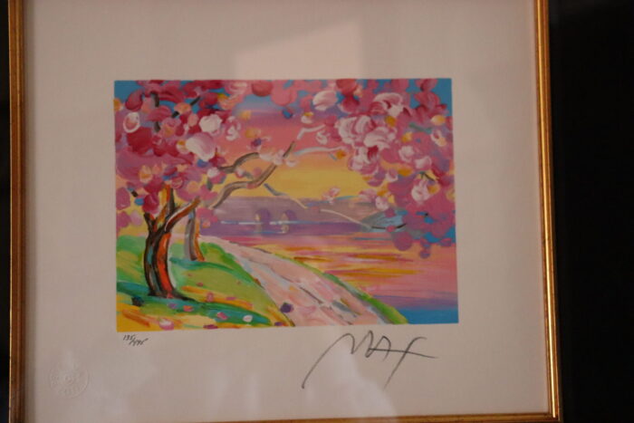 Peter Max "Cherry Blossom"