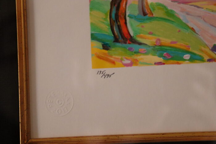 Peter Max "Cherry Blossom" - Image 3