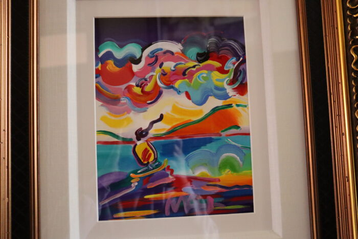 Peter Max "Sailboat in Spectrum" - Image 2
