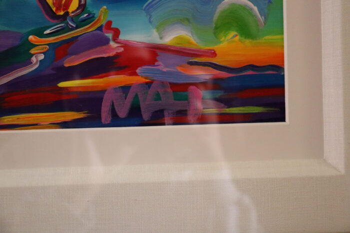 Peter Max "Sailboat in Spectrum" - Image 3