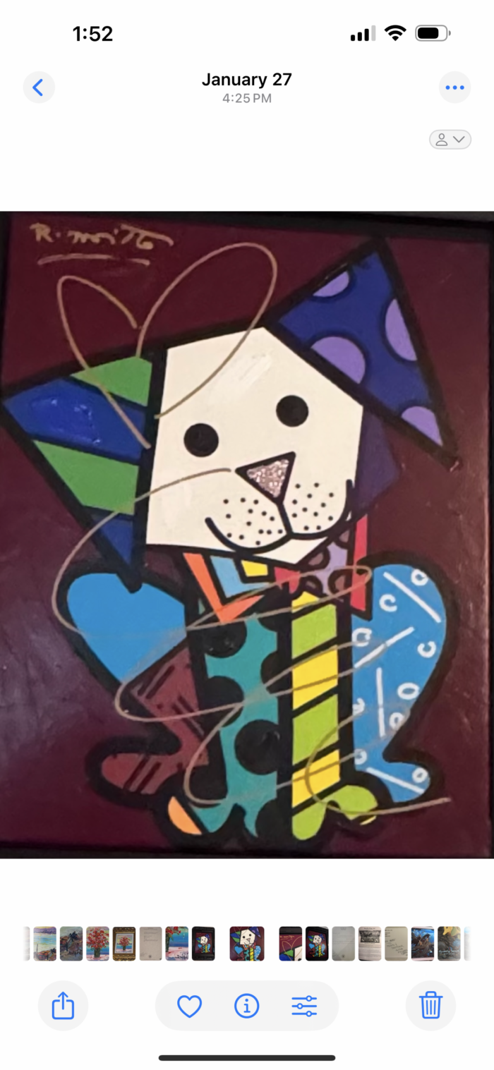 “Andy Blue and Purple” UNIQUE - Image 3
